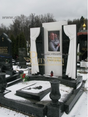 Памятник с фотокерамикой №8 — ritualum.ru Памятник с фотокерамикой №8 — ritualum.ru